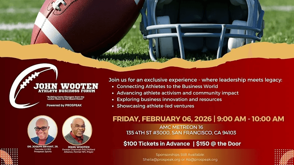 Business of Sports and Tech Innovation Conference poster